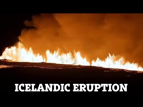 LIVE: Iceland volcano sends lava spewing as it erupts for 10th time in 3yrs