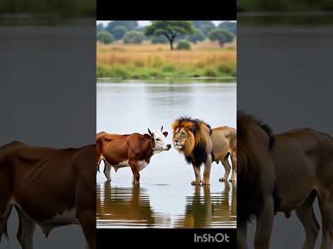 lion ki Sikar #animals #viral