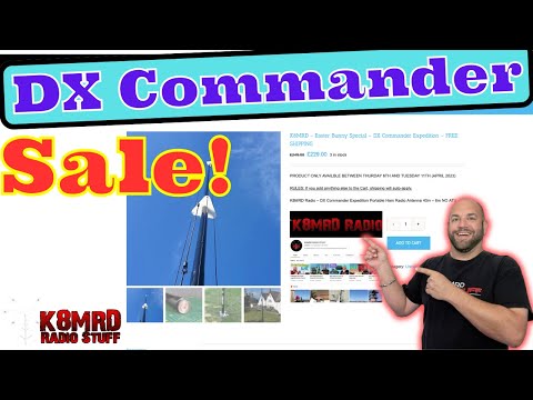 Huge DX Commander Sale!  April 6th -April 11th*