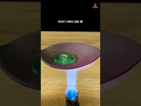 1000°C Hotspoon VS Listerine 😱 #satisfyingvideo #experiment #foryou #fypシ