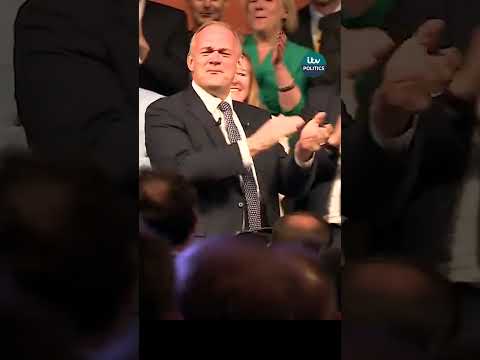 LibDem leader Ed Davey belts out Abba at party conference #shorts