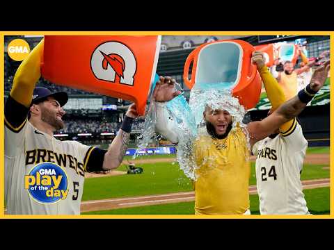 Epic Brewers walk-off