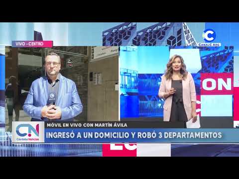 Ingresó a un domicilio y robó 3 departamentos