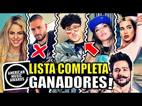 GANADORES de Latin American Music Awards 2021 | LISTA COMPLETA | LatinAMAs | Karol G Bad Bunny y MAS