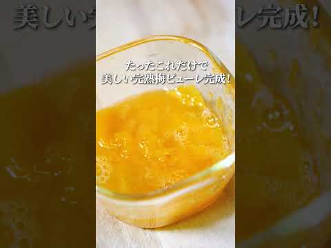 これがあれば毎日完熟梅のおいしいところを満喫できます☺️ #梅仕事 #冷凍梅 #梅ピューレ