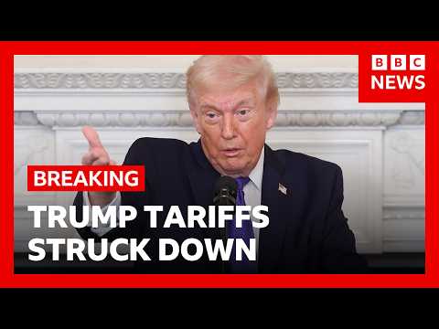 Donald Trump's sweeping global tariffs struck down by US Supreme Court | BBC News