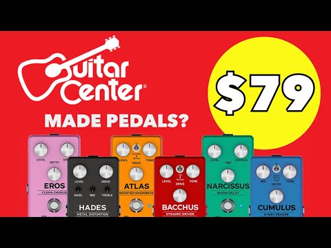 Gamma Budget Pedals: Distortion, Overdrive, Chorus, Delay, Reverb ( Line from Guitar Center)