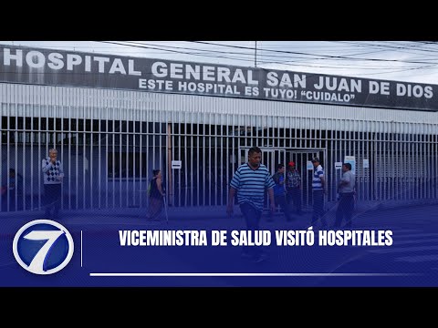 Viceministra de Salud visitó hospitales