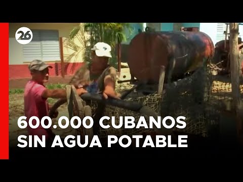 Crece la escasez de agua potable en Cuba