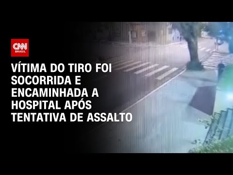 ​Jovem é baleado no pescoço e na perna em tentativa de assalto em SP | CNN PRIME TIME