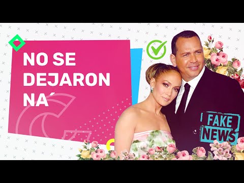 JLo Y Alex Rodríguez... ¿Se Dejaron? | Casos Y Cosas