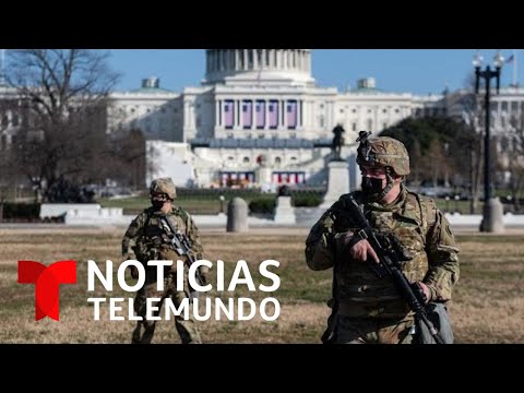 Alerta y despliegue militar en Washington D.C. antes de la toma de posesión de Joe Biden