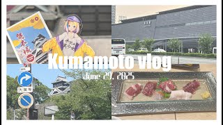 vlog | VTuberの熊本観光1日🐥実写動画です！【#生ひる/Vtuber】