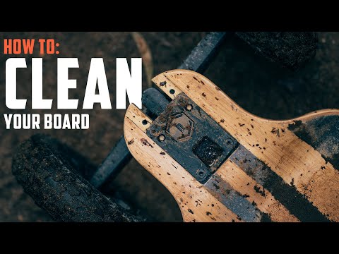 HOW TO CLEAN AN ELECTRIC SKATEBOARD | EVOLVE SKATEBOARDS