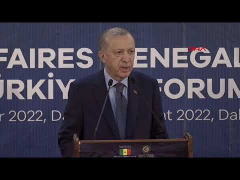Cumhurbaşkanı Recep Tayyip Erdoğan, Dakar’da Senegal-Türkiye İş Forumu’na katılıyor.