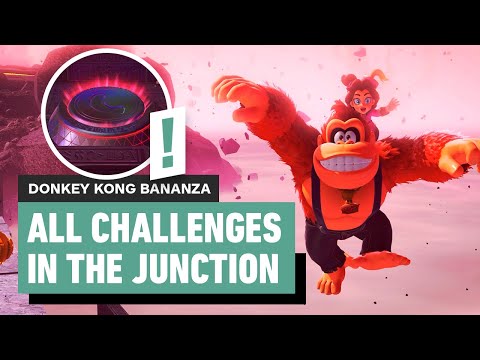 Donkey Kong Bananza: All “The Junction” Challenge Rooms | Locations and Solutions