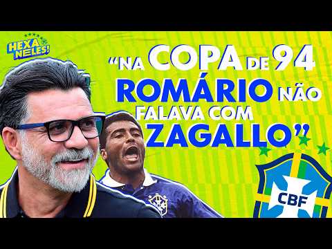 CONTOU TUDO! RICARDO ROCHA REVELA BASTIDORES DA SELEÇÃO BRASILEIRA DE 1994 | HEXA NELES!