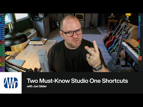 Two Must-Know Studio One Shortcuts | PreSonus