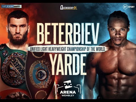 Artur Beterbiev vs Anthony Yarde, este 28 de Enero en Londres, UK