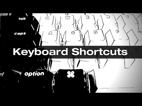 Keyboard Shortcuts to Get You Started