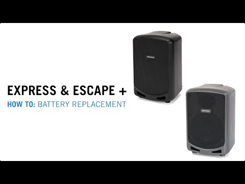 How To: Samson Expedition Escape+ and Express+ Battery Replacement