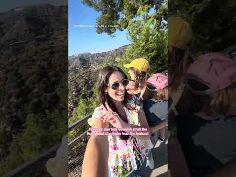 No one tells you this about the Hollywood sign… 😬 #travelgram #travelshorts