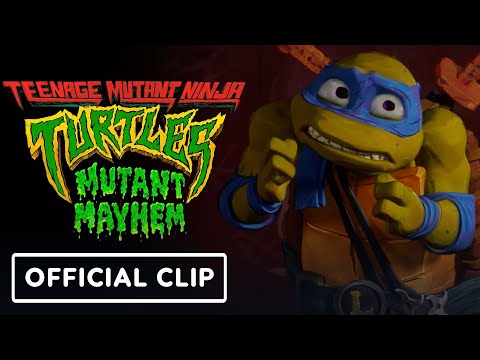 Teenage Mutant Ninja Turtles: Mutant Mayhem - Official 'Sneaking In' Clip | Comic Con 2023