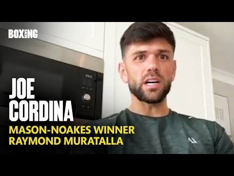 Joe Cordina Targets Mason-Noakes Winner & Raymond Muratalla