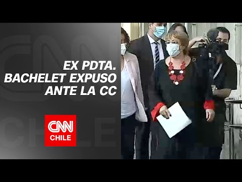 Ex presidenta Michelle Bachelet expuso ante la Convención Constitucional