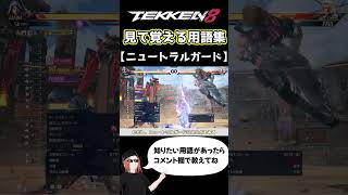 【鉄拳8】見て覚える用語集【ニュートラルガード】