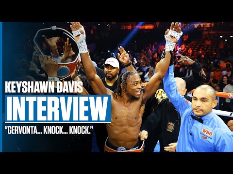 Keyshawn Wants Tank & World Title in 2025 | POST-FIGHT INTERVIEW