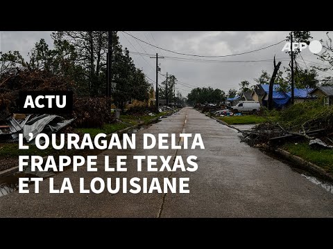 L'ouragan Delta touche le Texas avant de s'abattre sur la Louisiane | AFP