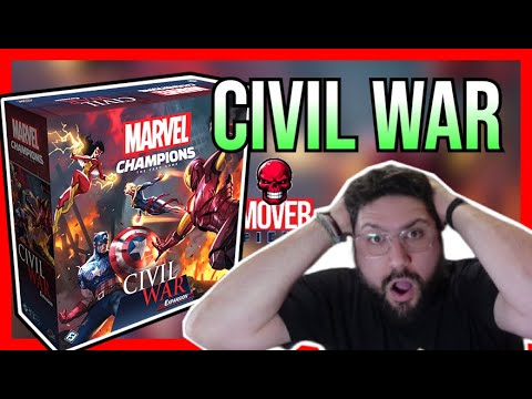 😱LLEGA la CIVIL WAR a MARVEL CHAMPIONS😱 NUEVA EXPANSION para  MARVEL CHAMPIONS