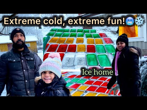 full vlog 👉🥰ഏവക്ക് വേണ്ടി ഒരു ഐസ് വീട് #mallusinfinland 