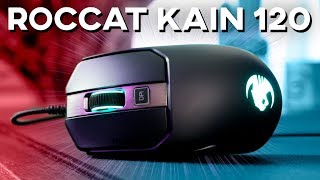Vido-Test : Roccat Kain 120 | TEST | Une souris confortable et performante ?