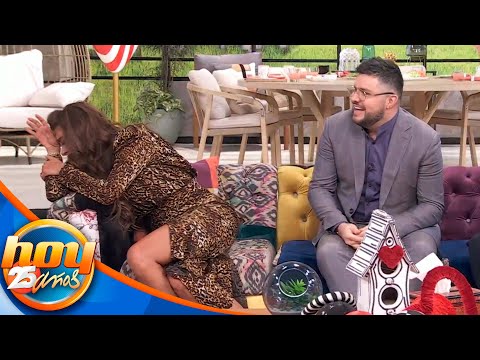 El resbalón de Galilea Montijo con Jesse & Joy  | Programa hoy