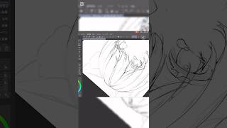 【助けて】線画、苦行すぎる‼️やってられるか‼️#イラストメイキング #clipstudiopaint