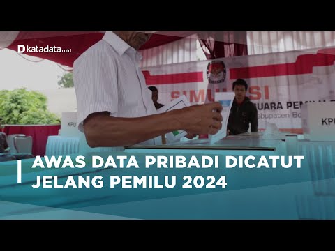 Jelang Pemilu 2024, Hati hati Pencurian Data Pribadi