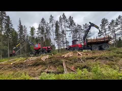 Komatsu 951XC & Komatsu 898 #KomatsuForest #Komatsudays2025 #komatsu