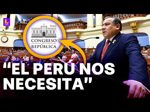 Gustavo Adrianzén al Congreso: El Perú nos necesita unidos
