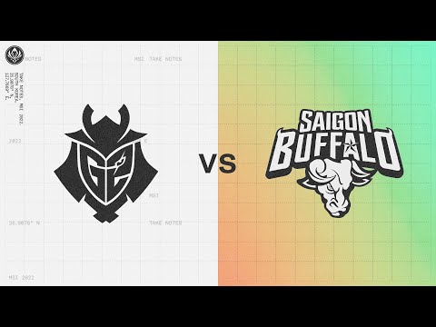 G2 vs SGB｜2022 Mid-Season Invitational Rumble Stage Day 5 Game 1