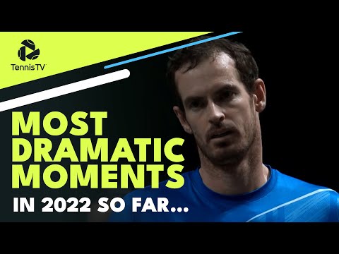 Tennis 🎾 The 10 Most Dramatic ATP Tennis Moments Of The Year So Far!