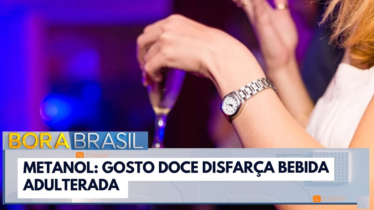 Metanol gosto doce disfarça bebida adulterada