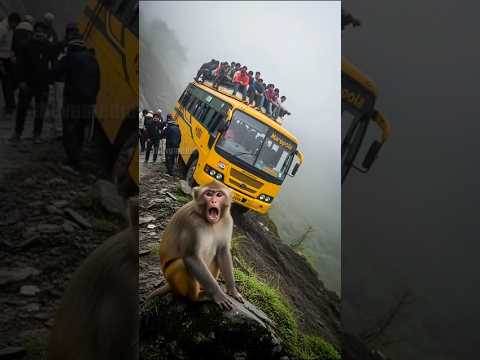 Monkey and Elephant ❤️