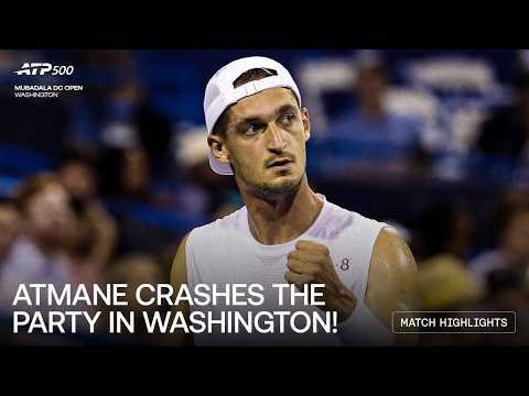 Terence Atmane vs Frances Tiafoe Highlights | 2026 DC Open Round 1
