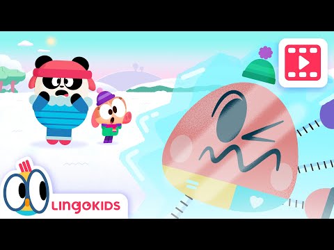 BABY BOT 🤖 Snow Bot ❄️🎿 Cartoons for Kids | Lingokids Baby Bot S1. E7