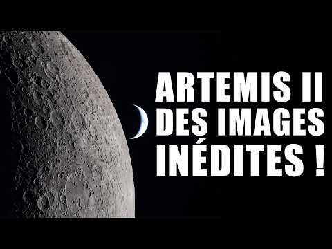 La NASA dévoile 12000 photos d'Artemis II et on en PREND ...