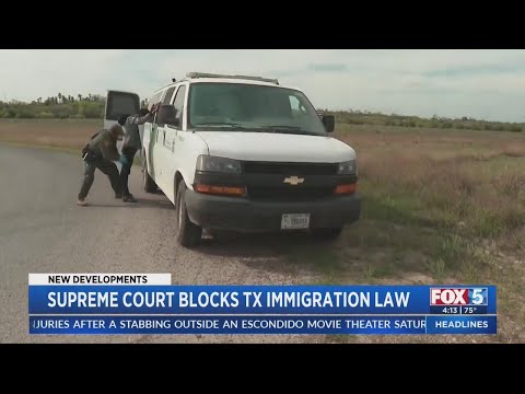 Supreme Court extends pause on Texas law allowing state police to arrest migrants