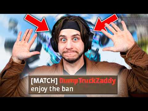 He said, "Enjoy the ban"