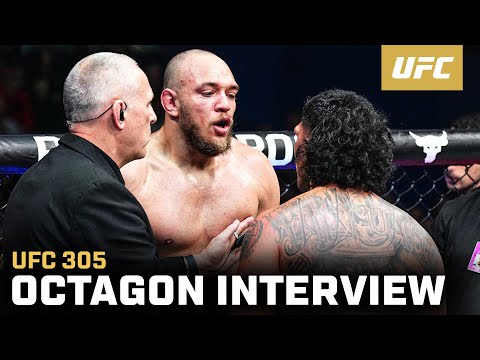 Valter Walker Octagon Interview | UFC 305